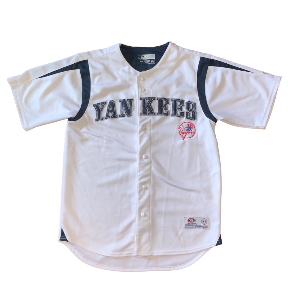 New York Yankees MLB True Fan Baseball Jersey Shirt
